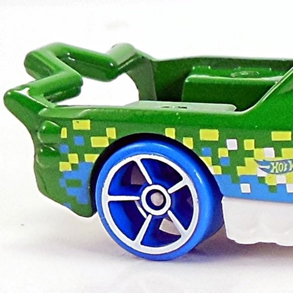 2012 Hot Wheels Green Fig Rig Mattel - Picture 6 of 8